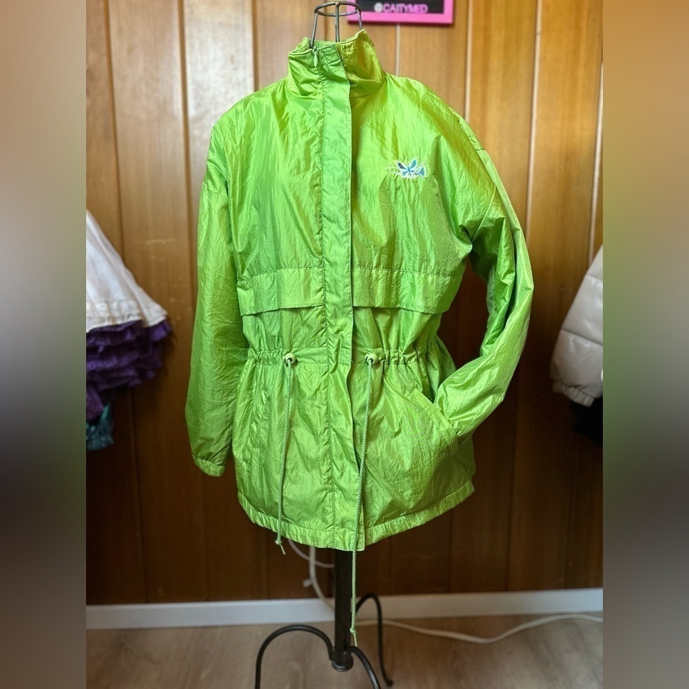 VINTAGE Y2K rain jacket, medium - Picture 7 of 7